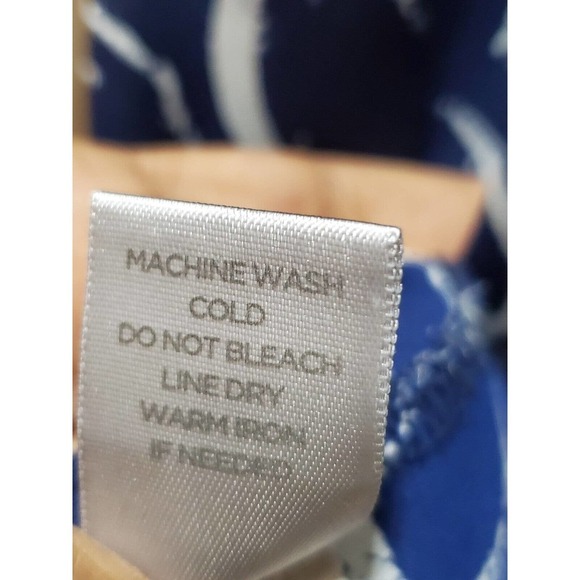 Avenue Women's Blue Polyester Round Neck Long Sleeve Pullover Blouse Size 22/24 - Picture 10 of 13